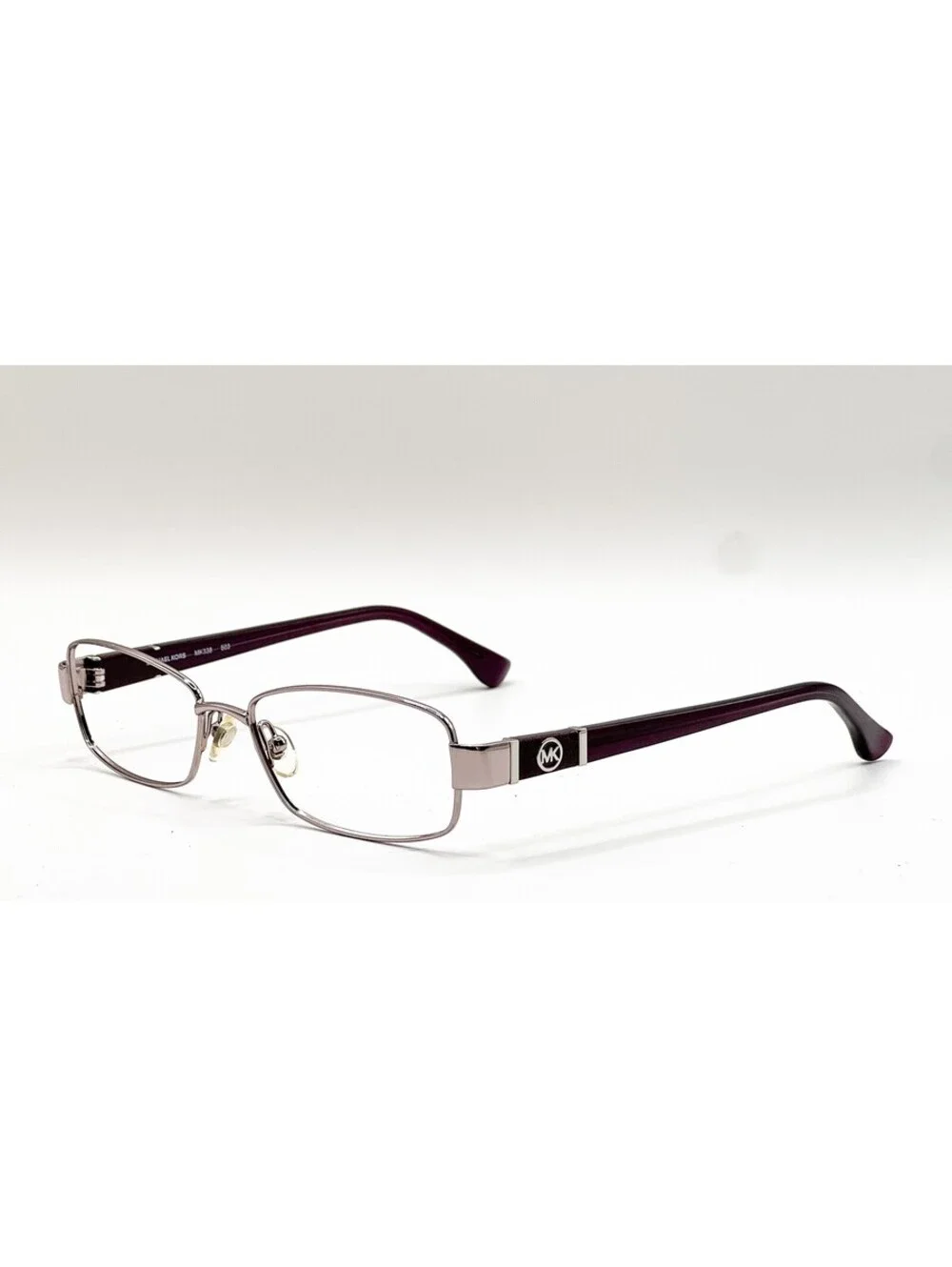 Michael Kors MK338 503 Lilac Rectangular Authentic Eyeglass Frames 52-16